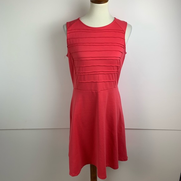 New York & Company Dresses & Skirts - NY&C Red Sleeveless Fit Flare Skater Dress MD 1801 New York & Company Dresses & Skirts - NY&C Red Sleeveless Fit Flare Skater Dress MD 1801